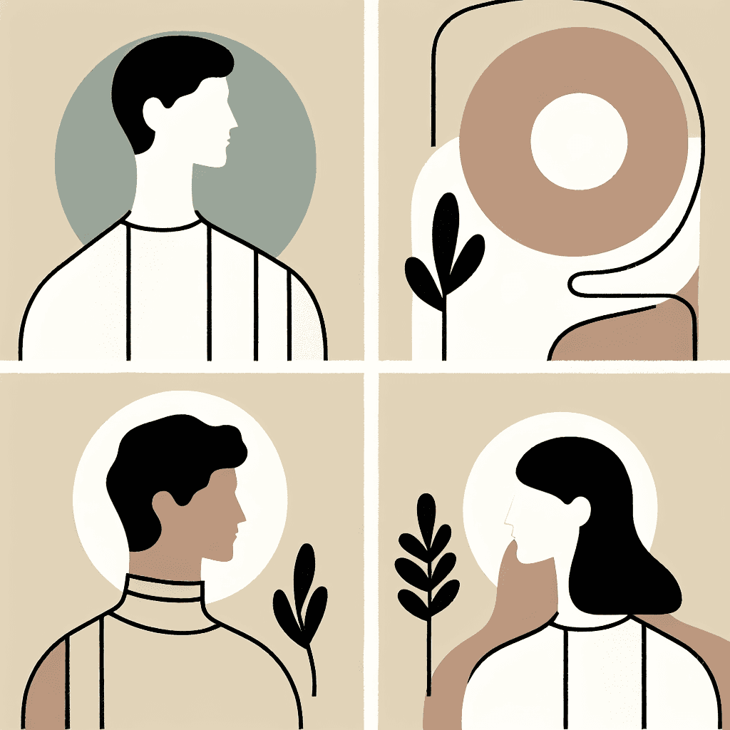 Illustration for article: Relationship anxiety: Fear of abandonment or commitment.